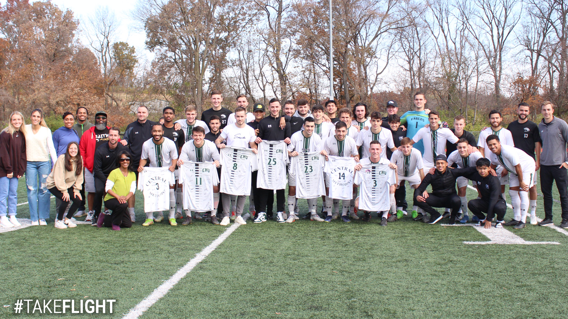 Eagles Clinch Fifth-Straight Heart Title with 2-2 Draw Against Statesmen on Senior Day