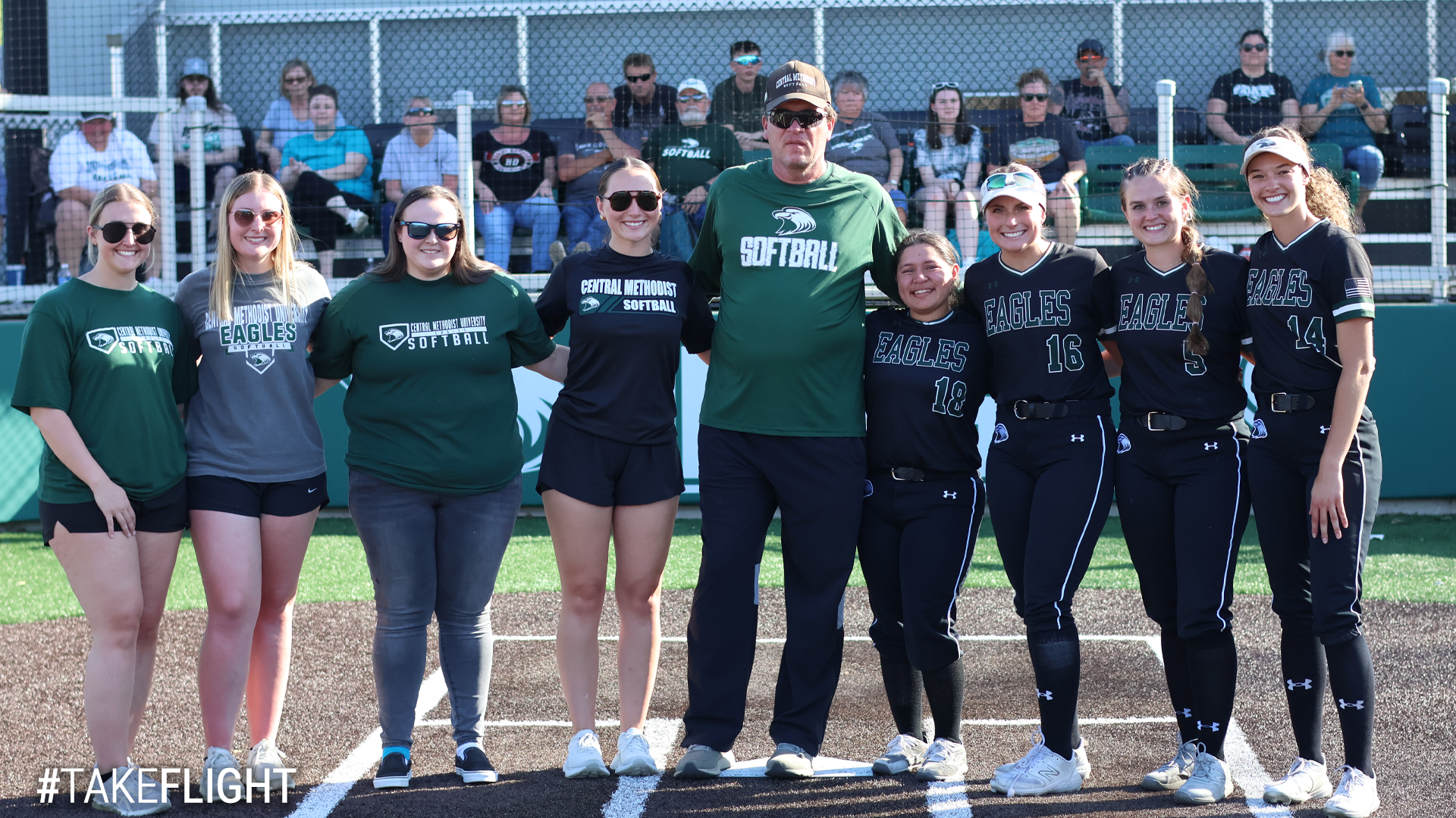 No. 3 Central Sweeps Peru State on Senior Day